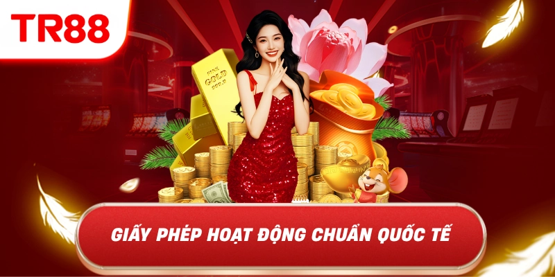 Giấy phép hoạt động chuẩn quốc tế